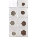 RUSSIA  CCCP Set composto da 7 monete in buona conservazione